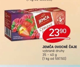 Ovocný čaj Jemča