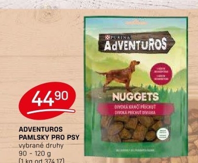 Pamlsky pro psy Adventuros Purina