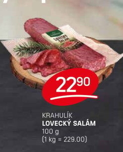 Salám lovecký Krahulík