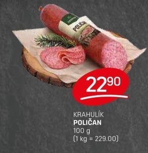 Salám Poličan Krahulík