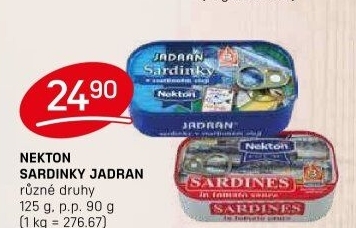Sardinky Jadran Nekton