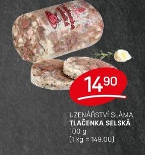 Tlačenka selská Sláma