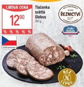 Tlačenka světlá Globus