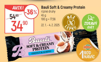 Proteinová tyčinka Soft &amp