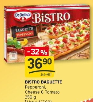Bageta k rozpečení mražená Bistro Dr. Oetker