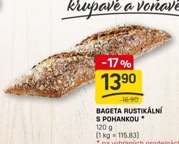 Bageta rustikální