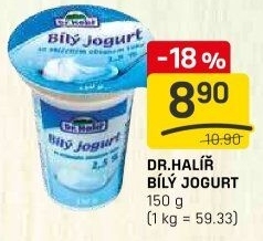 Bílý jogurt Dr.Halíř