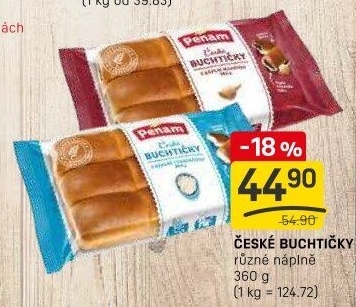 České buchtičky Penam