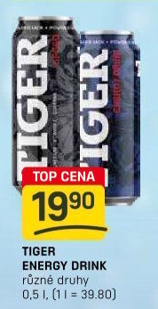 Energetický nápoj Tiger