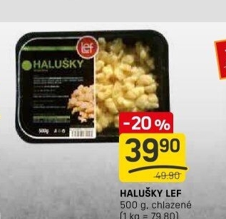 Halušky Lef