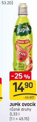 Nápoj Ovocík Jupík