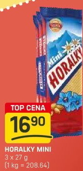 Oplatky Horalky Sedita