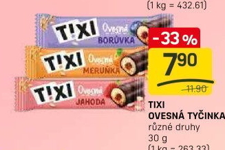 Ovesná tyčinka Tixi
