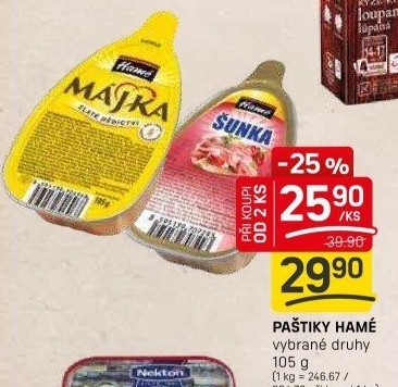 Paštiky Hamé