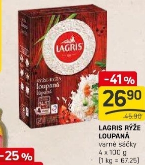Rýže loupaná Lagris