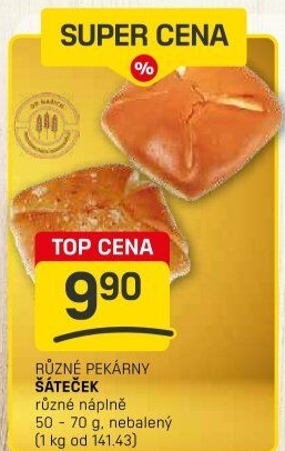 Šáteček s náplní