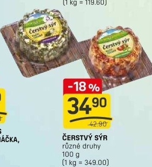 Sýr čerstvý v koření Kromilk