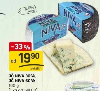 Sýr Niva Jihočeská Madeta