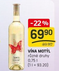 Vína Motýl Víno Mikulov