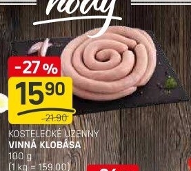 Vinná klobása Kostelecké uzeniny