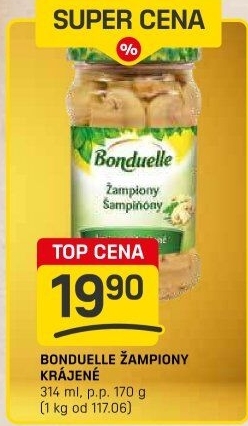Žampiony Bonduelle
