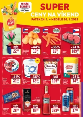 akční leták BILLA 22.1.2025-28.1.2025