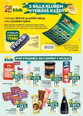 akční leták BILLA 22.1.2025-28.1.2025