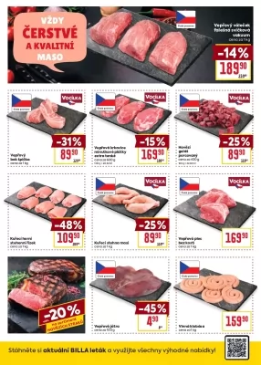 akční leták BILLA 22.1.2025-28.1.2025
