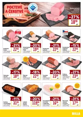 akční leták BILLA 22.1.2025-28.1.2025