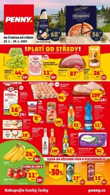 akční leták Penny Market 23.1.2025-29.1.2025