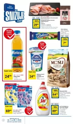 akční leták Tesco 22.1.2025-28.1.2025