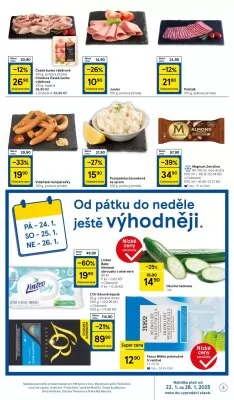 akční leták Tesco 22.1.2025-28.1.2025