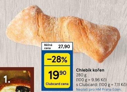 Chlebík kořen