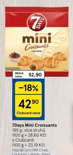 Croissant mini 7 Days