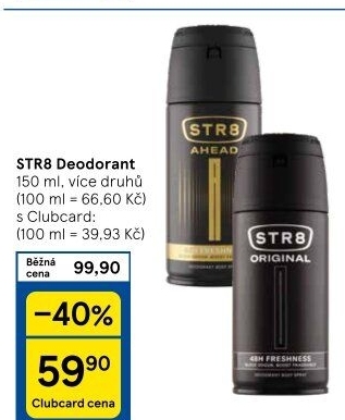 Deodorant sprej pánský STR8