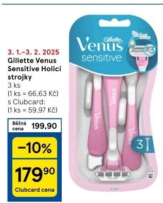 Holicí strojek dámský Gillette Venus