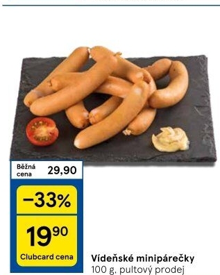 Minipárečky vídeňské