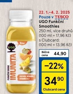 Nápoj smoothie Ugo