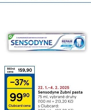 Pasta na zuby Sensodyne