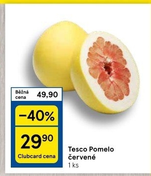 Pomelo červené Tesco