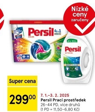 Prací prostředky Persil
