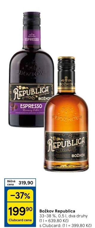 Rum Republica Espresso Božkov