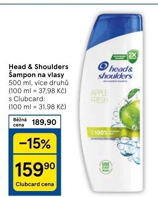 Šampon proti lupům Head&amp
