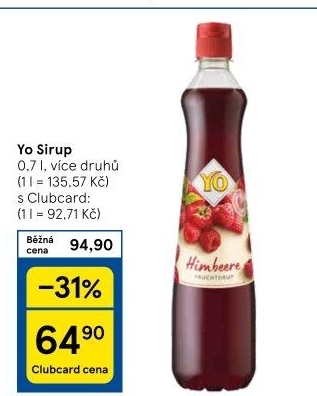 Sirup YO