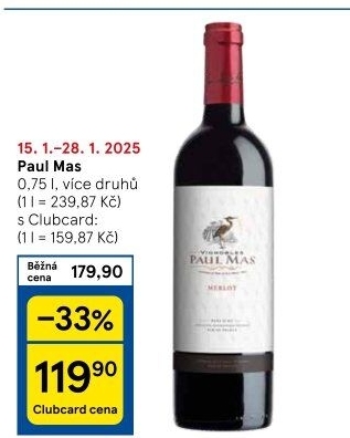 Vína Paul Mas