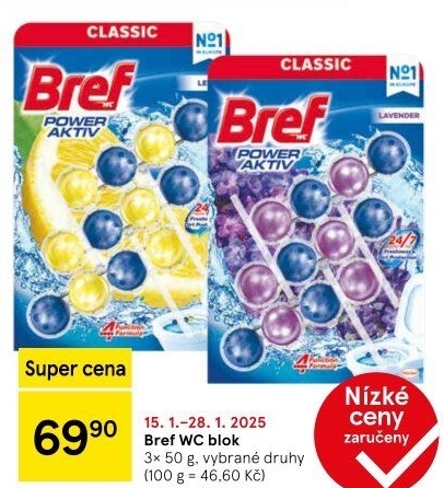 WC blok Bref
