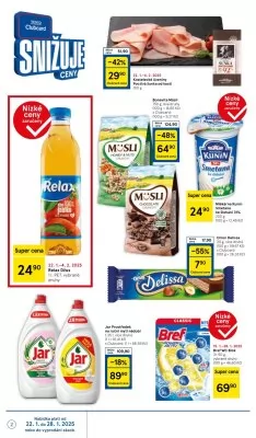 akční leták Tesco 22.1.2025-28.1.2025