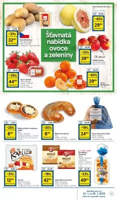 akční leták Tesco 22.1.2025-28.1.2025