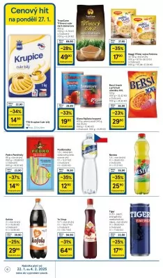 akční leták Tesco 22.1.2025-28.1.2025