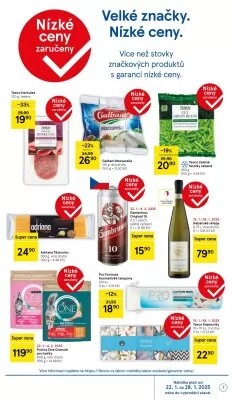 akční leták Tesco 22.1.2025-28.1.2025